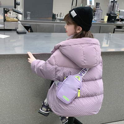 女童加厚冬季洋气棉服