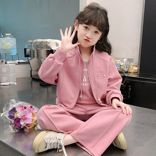 2026女童秋季洋气套装