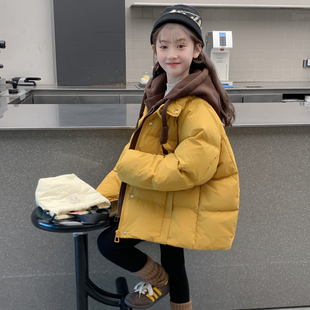 女童棉服2026新款冬装儿童洋气时髦加厚羽绒爆款外套女孩冬季棉袄