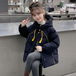 女童棉服2025新款冬季儿童洋气时髦加厚羽绒棉袄外套女孩冬装棉衣