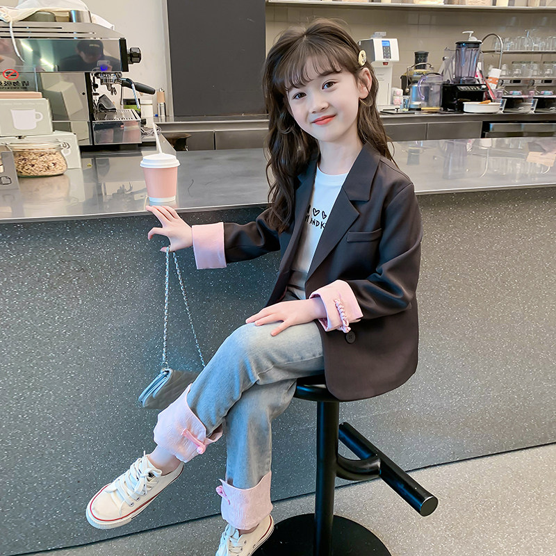 春装套装2024新款儿童网红洋气国风春秋款女孩两件套,童装/婴儿装/亲子装,套装,淘宝优惠券,粉丝福利购,淘宝优惠卷