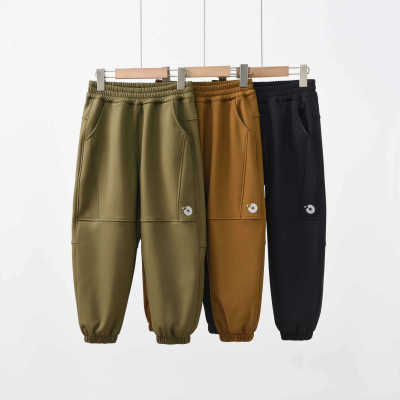 定制面料儿童摇粒绒软壳冲锋裤