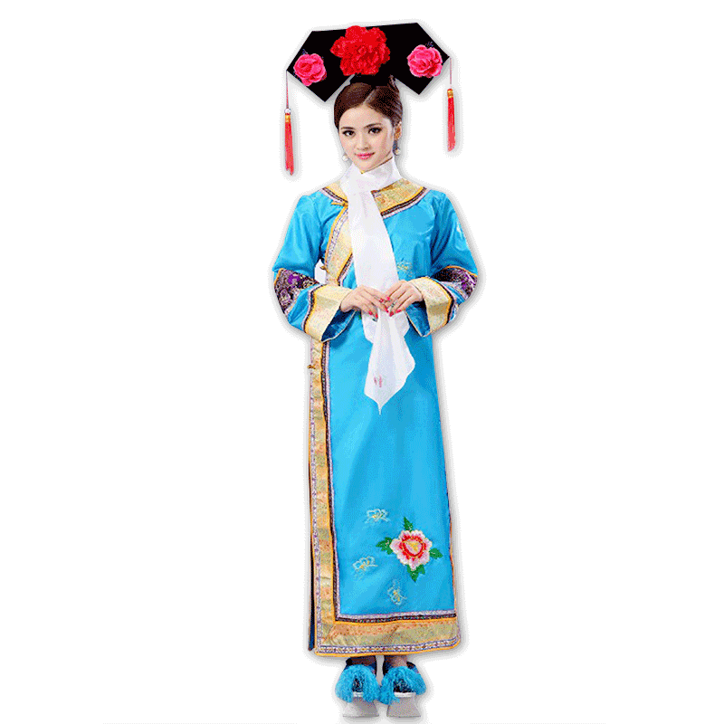 清朝延禧攻略还珠格格满族演出服