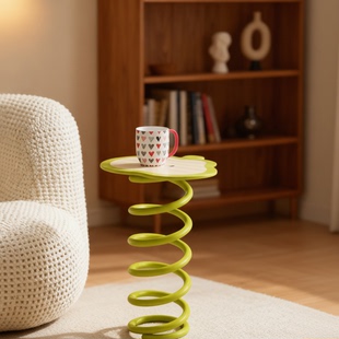 饰 饰品家居装 北欧风格 螺旋弹簧桌面摆件创意铁艺装