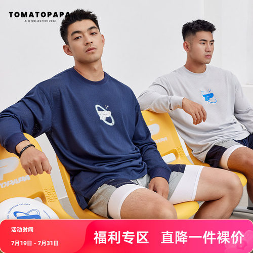 tomatopapa长袖街头青年T恤