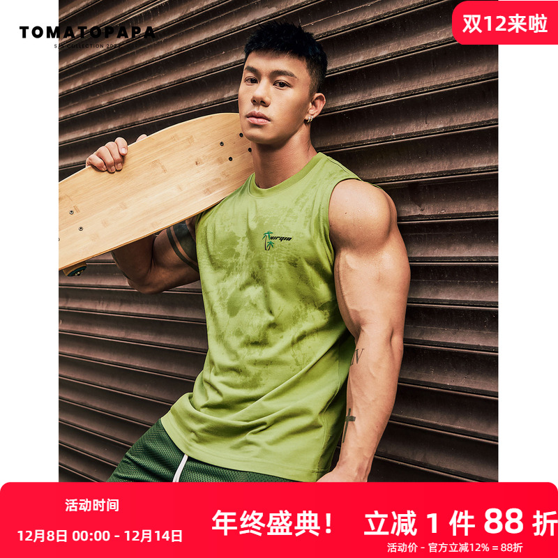 tomatopapa宽松夏季套头背心