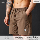 风五分裤 TOMATOPAPA短裤 直筒男工装 薄款 运动休闲沙滩户外 2025夏季