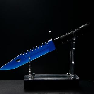 cs2游戏周边M9手办刀模玩具手办爪子刀剥皮小刀不开刃刺刀模型