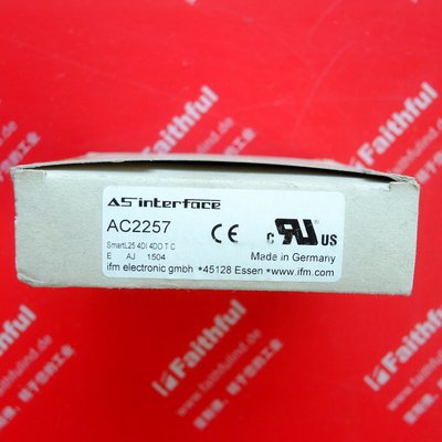 IFM AC2257 易福门全新AS-i从站模块 SmartL25 4DI 4DO T C