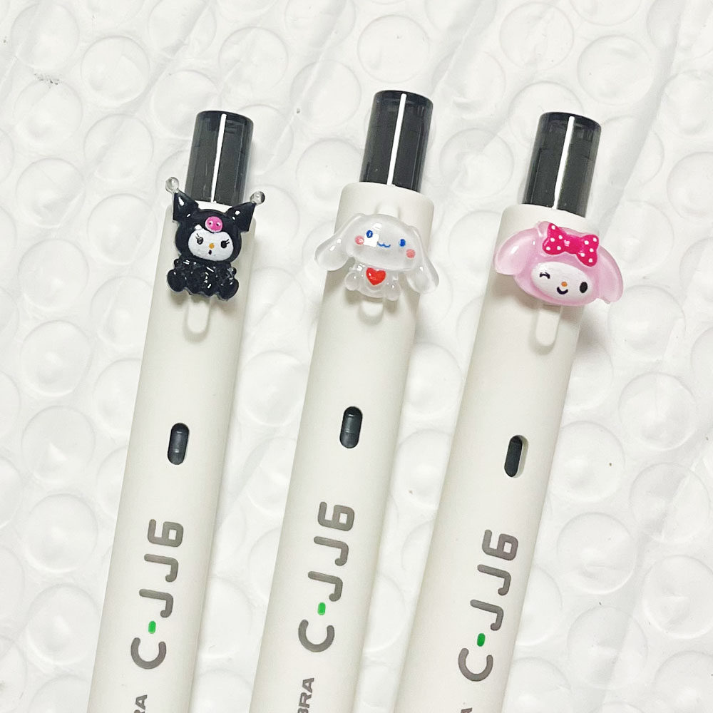 斑马中性笔c-jj6三丽鸥库洛米文具套装限定可爱日系ins按动水笔速干