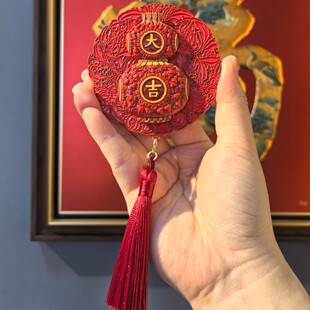天工遗韵雕漆叠彩冰箱贴中国工艺美术馆主题邮局文创纪念品