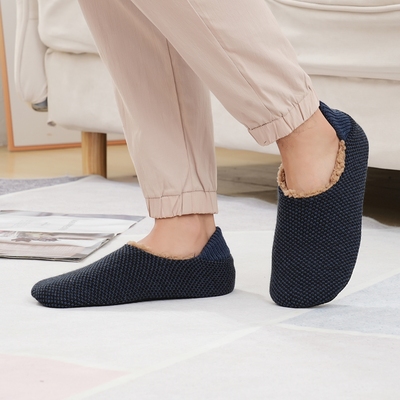 冬男居家加绒保暖地板袜暖脚神器