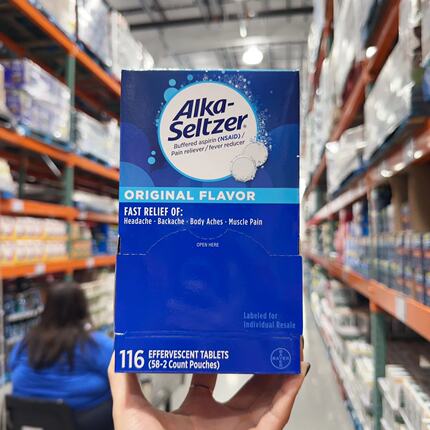 美国直邮 ALKA SELTZER万能泡腾片