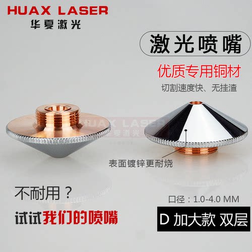 激光双层单层喷嘴高速喷嘴