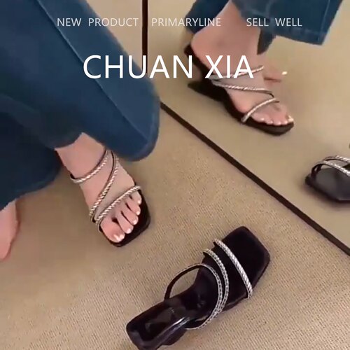 羊皮版-法式漆皮细跟高跟