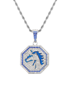 十二生肖项链男潮中国风设计吊坠