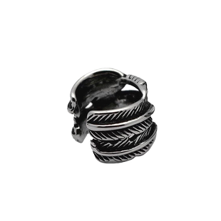 羽毛耳骨夹男潮流个性嘻哈耳夹日韩无需耳洞高级感复古免打孔耳钉