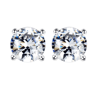 无耳洞耳夹男个性潮流嘻哈磁吸锆石耳钉可夹耳环单只男网红假耳钉