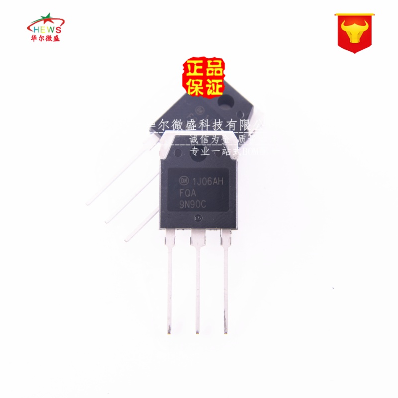 全新进口原装 假一赔十 FQA9N90C 9N90C 场效应管 9A 900V TO-3P