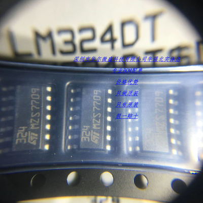 LM324DT LM324 贴片SOP14 主营ST/意法只做原装假一赔十工厂配单