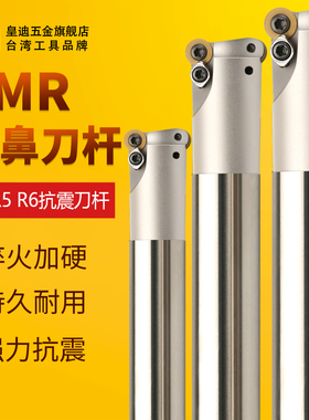皇迪 圆鼻刀杆 数控铣刀杆R4 R5圆鼻立铣刀杆 EMR刀杆 防抗震刀杆