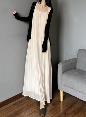 长袖冰丝针织开衫 夏天V领空调房防晒衫 黑色薄款外搭配吊带上衣