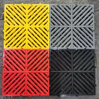 Серый черный, желтый, красный, зеленый и синий (3 см линий риса)