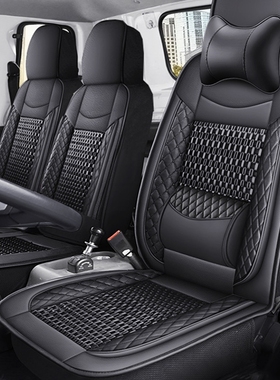 大通v80座套上汽大通v90四季通用全包皮亚麻车专用星锐御风座椅套