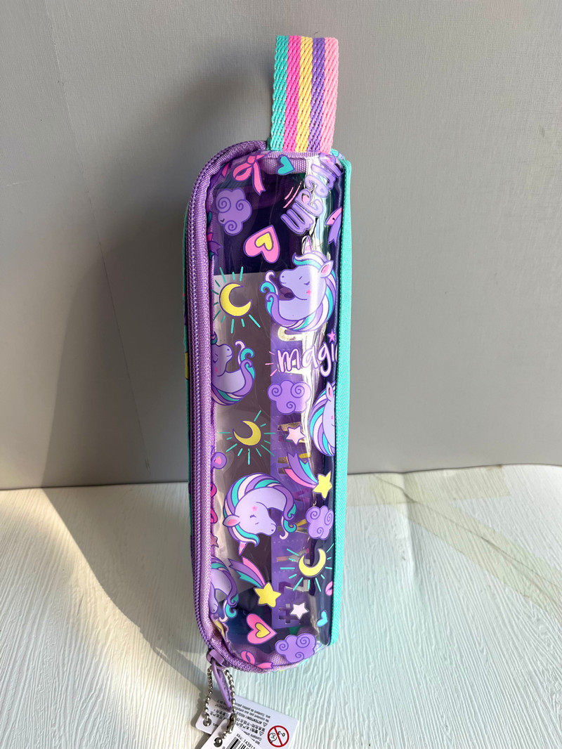 AUSTRALIA SMIGGLE NEW SPOT STUDENT PENCIL CASE KIDS GIRLS BOYS PINK BALLET DANCE CARTOON CUTE