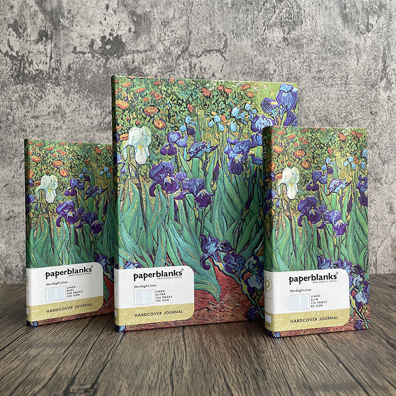 paperblanks梵高鸢尾花记事本