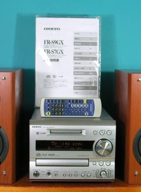 稀有稀有，日本打理好，橙色蘋，安桥ONKYO 接近全新组合音响一套