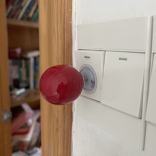 小红书同款糖果色陶瓷拉手简约彩色单孔把手美式衣柜抽屉橱柜手柄