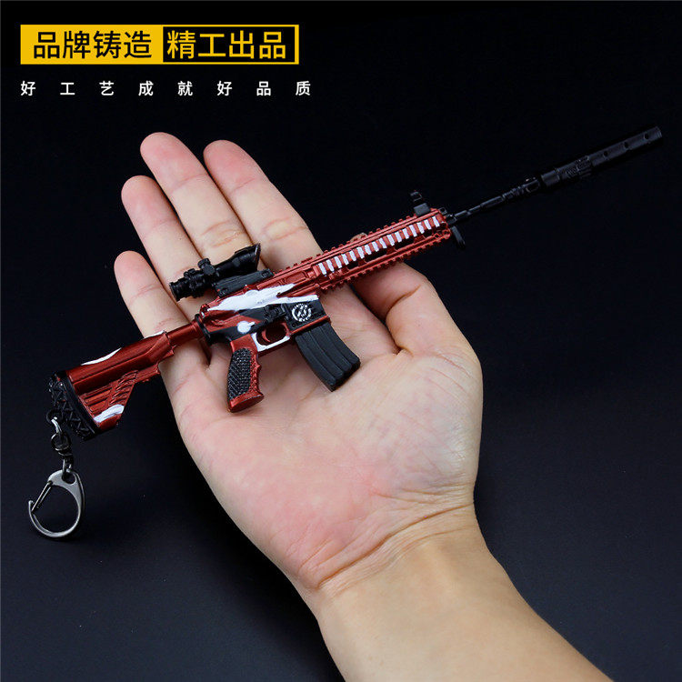 绝地求生精英手游周边皮肤武器生命誓言m416黄金龙骨awm枪模玩具