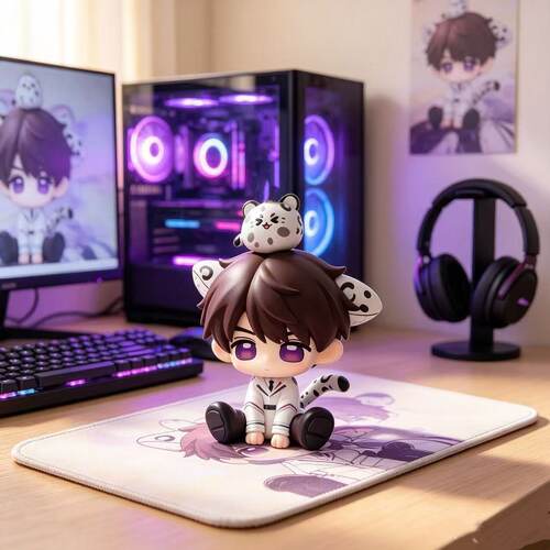 夏以昼【新品】游戏周边限量款Q版手办GK模型可爱桌面摆件