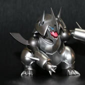 创意机械风格 宝可梦手办个性 炫酷金属质感波士可多拉手办摆件