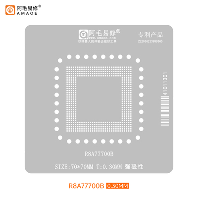 适用瑞萨汽车主机CPU芯片R8A77700B/R8A77700钢网植锡网1.0间距