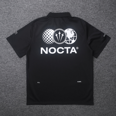 高尔夫NOCTA联名款运动POLO印花