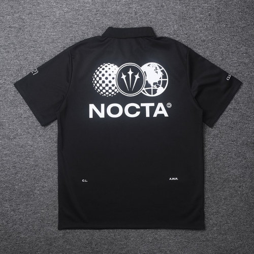 高尔夫NOCTA联名款运动POLO印花