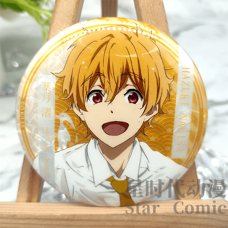 盲盒徽章Free！浮雕工艺谷娘日本