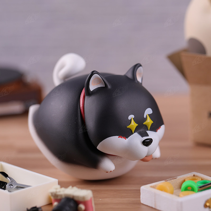 正版咕噜咕噜汪盲盒确认款汪星人狗狗现货柯基柴犬阿拉斯加潮玩具