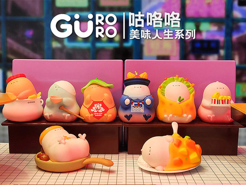 GURORO咕咯咯美味人生盲盒潮玩