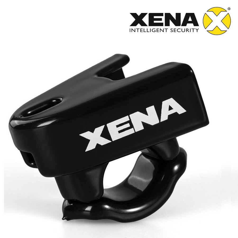 英国XENA碟锁报警碟锁专用固定架摩托车电动车锁架碟锁锁包收纳包