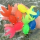 软胶彩色仿真金鱼套装 幼儿园儿童早教过家家玩具静态海洋动物模型