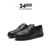缓震透气小牛皮鞋 24Hrs西班牙24小时进口男士 商务休闲鞋 H10417