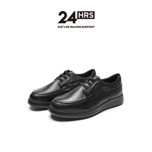 24Hrs西班牙24小时进口男士时尚乐福鞋 轻盈透气小牛皮鞋12146