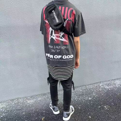 自主第四季4th条纹打底背心