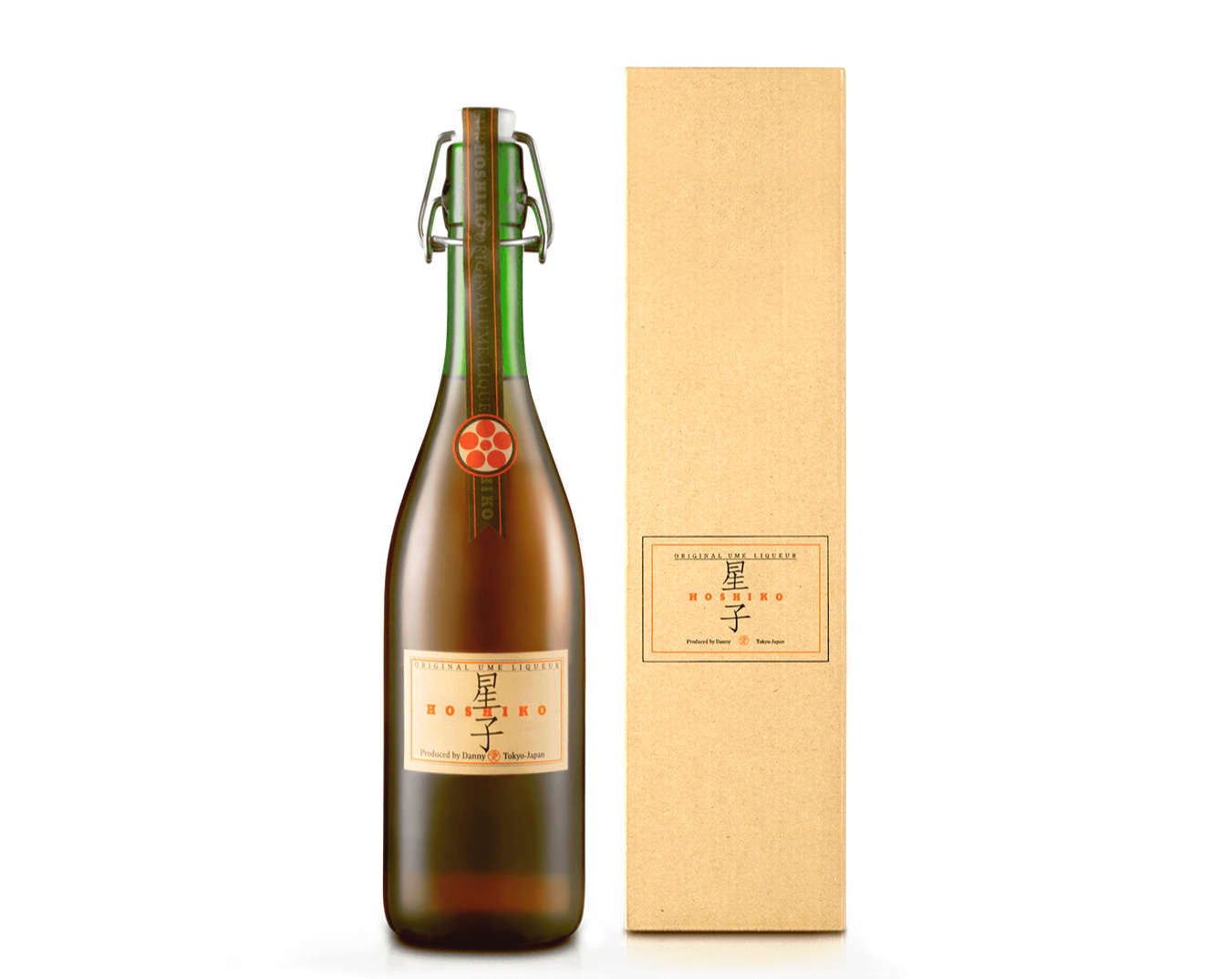 日本原装进口星子梅利口酒720ml20度梅子配制酒HOSHIKO-封面