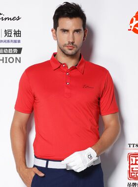 Teetimes男士高尔夫短袖T恤