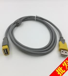 双色无氧铜USB延长线公对母灰色双色模无氧铜+带屏蔽 高品质