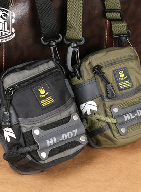 腰包ruil涤纶欧美小单肩包
